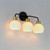 Coraline Three Light Bath Vanity (11273SWBZSBR)