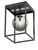 Maxim - 11360MSKBKPC - LED Flush Mount - Fluid - Black / Polished Chrome