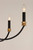 Charlton Five Light Chandelier (11375BKAB)