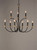 Charlton Nine Light Chandelier (11377BKAB)