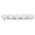 Maxim - 11385FTPC - Five Light Bath Vanity - Axis - Polished Chrome