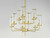 Crosby Nine Light Chandelier (11479CRSBR)