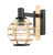 Maxim - 11543BKBUB - One Light Outdoor Wall Lantern - Heirloom - Black / Burnished Brass
