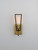Wings One Light Wall Sconce (11651BKSBR)