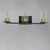 Sleek Three Light Bath Vanity (11843CDABBK)