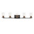 Maxim - 11845CDABBK - Five Light Bath Vanity - Sleek - Antique Brass / Black