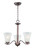 Maxim - 12073FTOI - Three Light Chandelier - Vital - Oil Rubbed Bronze