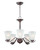 Maxim - 12075FTOI - Five Light Chandelier - Vital - Oil Rubbed Bronze