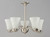 Vital Five Light Chandelier (12075FTSN)