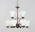 Vital Nine Light Chandelier (12076FTOI)