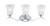 Maxim - 12083FTPC - Three Light Bath Vanity - Vital - Polished Chrome