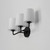 Bristol Three Light Bath Vanity (12093SWBK)