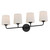 Maxim - 12094SWBK - Four Light Bath Vanity - Bristol - Black
