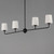 Bristol Four Light Linear Chandelier (12097SWAR)