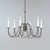 Plumette Six Light Chandelier (12166CHB)