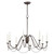 Maxim - 12168CHB - Eight Light Chandelier - Plumette - Chestnut Bronze