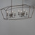 Plumette Eight Light Linear Pendant (12169CHB)