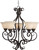 Maxim - 12205FIOI - Five Light Chandelier - Manor - Oil Rubbed Bronze