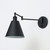 Library One Light Wall Sconce (12220BK)