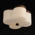 Clover Two Light Flush Mount (12240WTANB)
