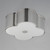 Clover Two Light Flush Mount (12247WTPN)