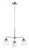 Maxim - 12260CDSN - Three Light Semi-Flush Mount/Chandelier - Acadia - Satin Nickel