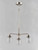 Acadia Three Light Semi-Flush Mount/Chandelier (12260CDSN)