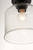 Acadia One Light Semi-Flush Mount (12270CDBK)