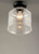 Acadia One Light Semi-Flush Mount (12270CDBK)