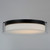 Duo LED Flush Mount (12284CLSWBK)