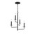 Maxim - 12324TCAR - Four Light Chandelier - Madeira - Anthracite