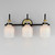 Milk Three Light Bath Vanity (12333WTBKSBR)