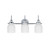 Maxim - 12333WTPC - Three Light Bath Vanity - Milk - Polished Chrome