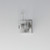 Pinn One Light Wall Sconce (12401CLSN)