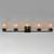 Pinn Five Light Bath Vanity (12405CLBKSBR)