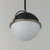 Duke One Light Pendant (12411SWBKWBR)