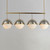 Duke Four Light Linear Pendant (12414SWSNSBR)