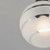 Copacabana One Light Semi-Flush/Pendant (12441CLFTBK)