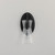 Ava One Light Wall Sconce (12481CLBK)