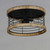 Homestead Two Light Semi-Flush Mount (12510DWBK)