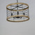 Homestead Five Light Chandelier (12515DWBK)