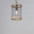 Homestead One Light Pendant (12519DWBK)