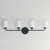Durham Four Light Bath Vanity (12694WTBK)