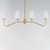 Durham Four Light Linear Chandelier (12697WTNAB)