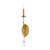 Maxim - 12741CHGL - One Light Wall Sconce - Eden - Charcoal Gold Leaf