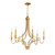 Maxim - 12786GL - Six Light Chandelier - Normandy - Gold Leaf