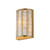 Maxim - 12800CZNAB - One Light Wall Sconce - Miramar - Capiz / Natural Aged Brass
