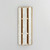 Miramar Two Light Wall Sconce (12801CZNAB)