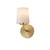 Maxim - 12891WTNAB - One Light Wall Sconce - Durham - Natural Aged Brass