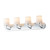 Maxim - 12894WTPC - Four Light Strip Bath Vanity - Durham - Polished Chrome